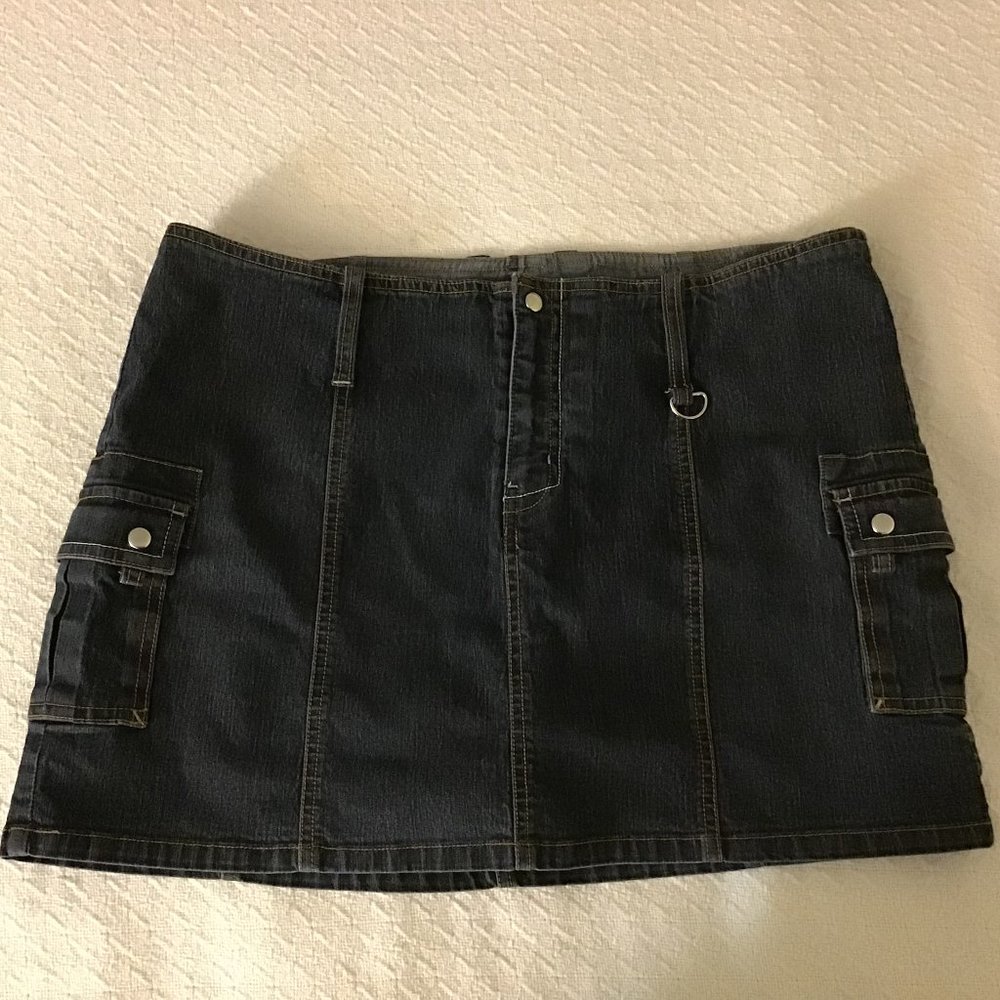 Bisou Bisou Cargo Style Skort Womens Vintage Y2K size 16